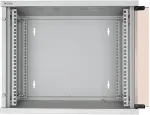 Deltaco 19 "kapp, 9U, 540x450mm, seinakinnitus, klaasuks