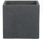 Scheurich C-Cube 240 Outdoor Pot planter Freestanding Plastic Black