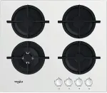 Pliidiplaat Whirlpool AKT 625/WH Black, White Built-in 60 cm Gas 4 zone(s)