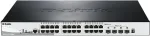 D-Link Switch 440mm DGS-1510-28XMP 4*SFP+/24*GE PoE retail
