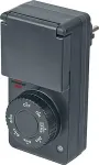 Brennenstuhl Timer mit D&auml;mmerungssensor mechan. IP44 anthr.