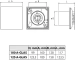 VLANO A-100 White (Additional set) x1A100, 4251354701624+4251354701747