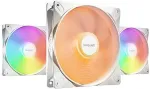 BE QUIET ! Light Wings LX 140mm PWM high-speed White Triple Pack, case fan (white, pack of 3)