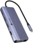 Raidsonic Icy Box Travel Dock 12-in-1, 3x video output (2x HDMI + 1x VGA) | IB-DK4062-CPD