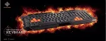 Klaviatuur DELTACO Keyboard GAMING UK, USB, black / GAM-024UK