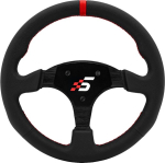 SIMAGIC Round Steering Wheel 330 mm, without HUB, leather