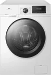 TCL | Washing machine | FF1024WA2 | Energy efficiency class A-10% | Front loading | Washing capacity 10 kg | 1400 RPM | Depth 61 cm | Width 59.5 cm | Display | LED | Steam function | White