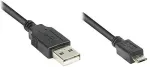 Good Connections USB2.0 Kabel A-Micro B schw. 0,3m