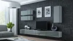 Cama MEBLE Cama Cabinet VIGO "90" full 90/35/32 white/grey gloss