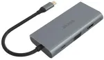 Akasa - external USB hub - USB type-C to 9-in-1