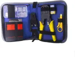 W-STAR Networking Tool Set WSNF1206, 9pcs crimping pliers, rj45 tester, cutter, UTP