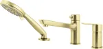 Deante 3-hole bathtub faucet