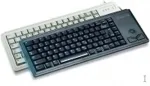 Klaviatuur CHERRY Compact-Keyboard G84-4400 - Tastatur - USB - Englisch - US - Schwarz