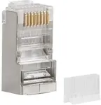 LANBERG PLS-6000 wire connector RJ-45 Stainless steel, Transparent