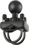 RAM MOUNTS RAM MOUNT Tube/Reel Mounting Base with Double U-Bolt RAM-235-1U