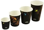 Zip Trading Topsid &uuml;hekordsed, paber, COFFEE, 355 ml, D90 mm, 50 tk