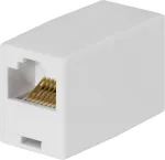 DELTACO Modular Carrier 8P / 8C, Unshielded, RJ45 white / MD-11B