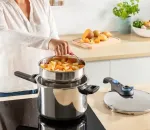 Tefal Pressure cooker SECURE TRENDY 6L + stainless steel basket