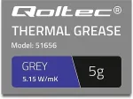 Termopasta QOLTEC 51656 Qoltec Thermal paste 5.15W/