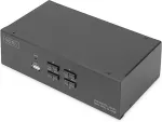Digitus KVM-Switch 4-Port Dual-Display 4K HDMI