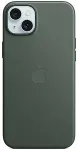 APPLE iPhone 15 Plus FineWoven Case with MagSafe - Evergreen