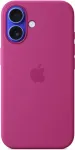 APPLE Original iPhone 16 Silikon Case mit MagSafe - Fuchsia