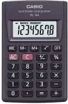 Kalkulaator Casio HL-4A-B 8-digit pocket calculator 56x87mm black