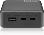 EverActive Powerbank 20 000mAh, 1x USB, 2x USB-C, 20W, QC4+, LCD screen, black