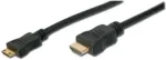 Logilink HDMI-Kabel Ethernet A -> mini St/St 1.50m sw