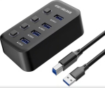 PREMIUMCORD USB 3.2 Superspeed HUB 4-port with port switches