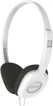 Koss KPH8 Headphones Wired Head-band Music Black, White