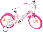 No name Children's bicycle BIMBO GIRL UNICORN STAR, size 16, pink.