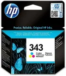 Tooner Hp 343 original Ink cartridge C8766EE UUS tri-colour standard capacity 7ml 330 pages 1-pack