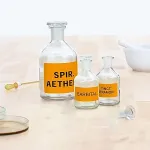 Herma Special - Permanent selbstklebende, matte, fluoreszierende Papieretiketten - Luminous Orange - 60 mm rund - 240 Etikett(en) (20 Bogen x 12) (5153)