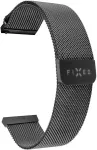 Fixed | Mesh Strap with Quick Release 20mm for Smartwatch | Black