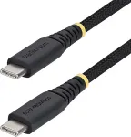 StarTech 15CM USB-C CHARGING CABLE PD/RUGGED USB 2.0 CHARGER CORD
