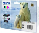 Tooner EPSON 26 Original Druckerpatronen Multipack Cyan, Magenta, Gelb, Schwarz T2616