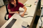 Klaviatuur Hp SLIM V2 SMCARD USB KBD DEUTSCH