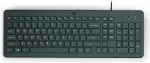 Klaviatuur Hp 150/Wired USB/ CZ- SK layout/Black