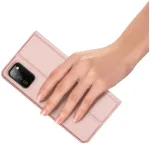 Dux Ducis Kaitse&uuml;mbris kaanega Skin Pro, Samsung Galaxy A03s, roosakuldne,