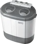 Pesumasin Adler Camry | Washing machine | CR 8052 | Top loading | Washing capacity 3 kg | 1300 RPM | Depth 40 cm | Width 60 cm | White-Grey