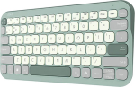 Klaviatuur Asus Retail ASUS KW100 Marshmallow Tastatur gr&uuml;n