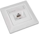 Solarix CAT5E UTP 1 x RJ45 flush-mounted socket, white