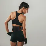 Bodi-Tek BT-ABSH-TOP-EU/1.2 Ab & Back Muscle Strengthener With Heat, Black/Orange