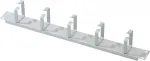Digitus | Cable Management Panel with Cable Rings for 483 mm (19") Cabinets, 1U | DN-97601 | Grey
