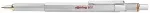 Rotring Kugelschreiber 800 Silber, M-Schwarz Geschenkbox