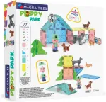 Magna-Tiles magnetkonstruktori komplekt Koerte park, 27 osa