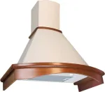 &Otilde;hupuhasti AKPO WK-4 Rustica Nova 60 Chimney Hood Beige, Brown