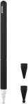 Tech-Protect Kaitse&uuml;mbris Apple Pencil (2.gen), must, silikoonist,