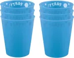 Procos korduvkasutatav peotops 250ml, 6 tk, sinine pastel